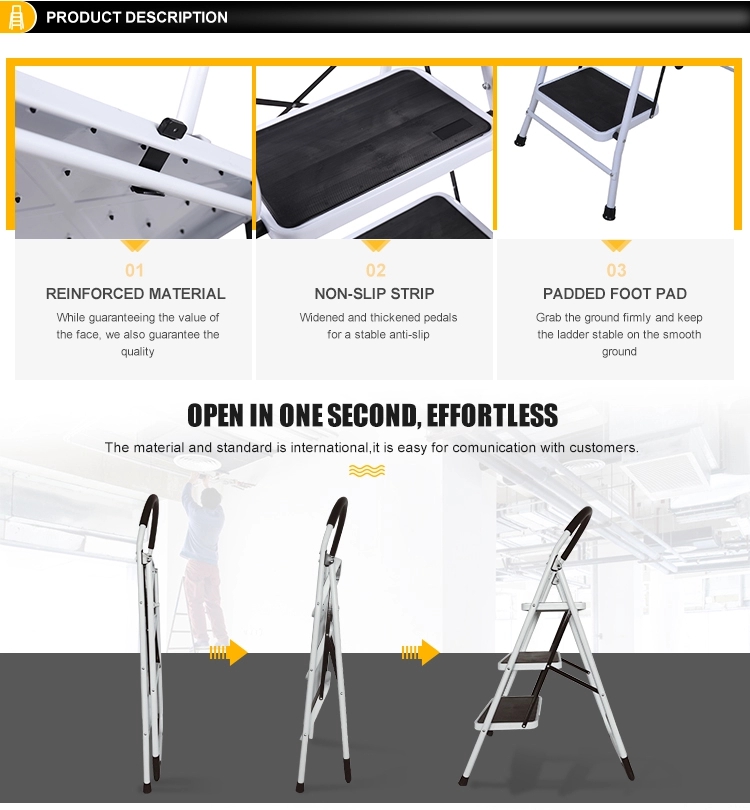 SMTT6094A Step Ladder from China manufacturer Stable Master steel